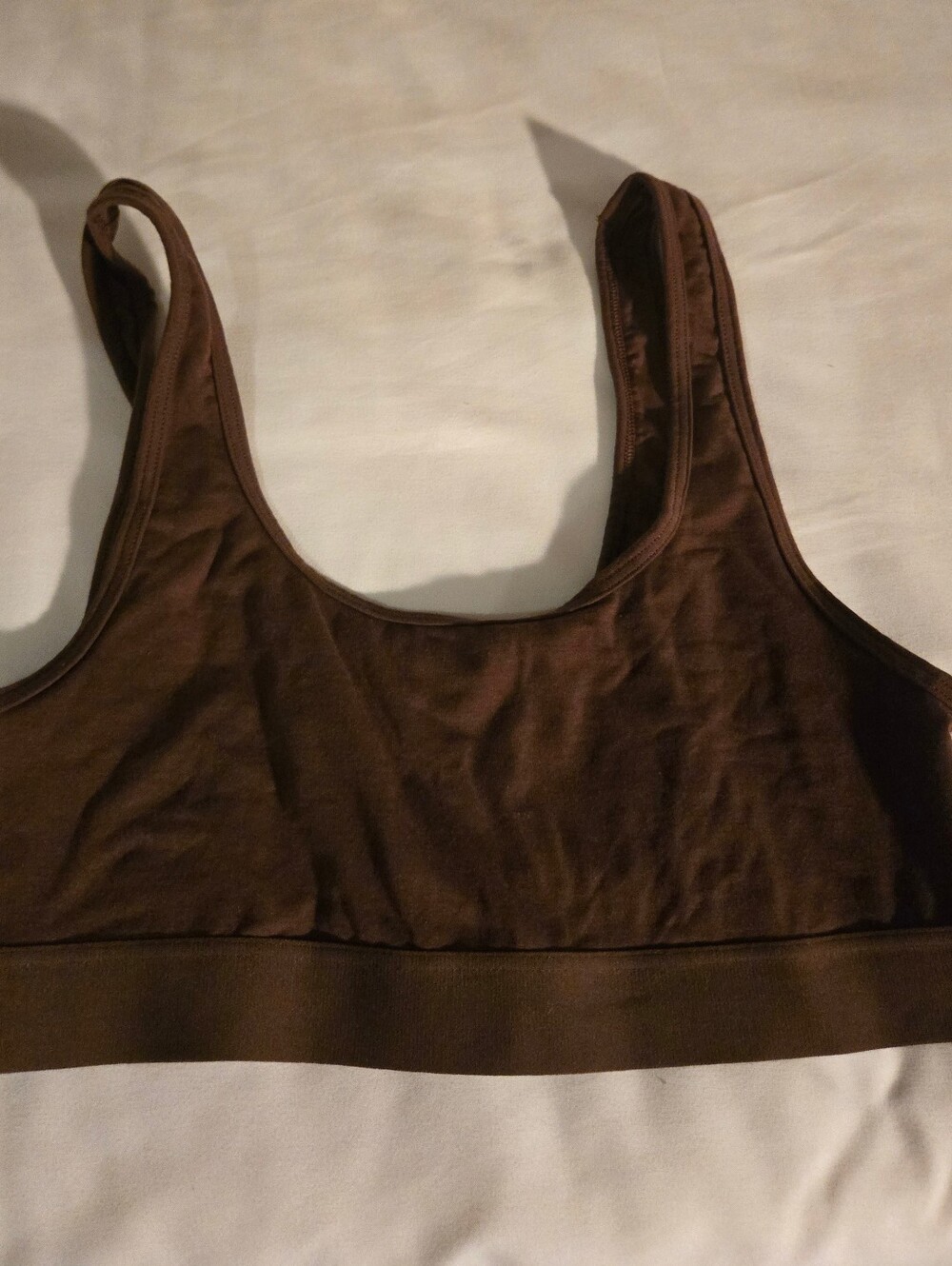Old Navy Brown Scoop Neck Cotton Bralette Bra M